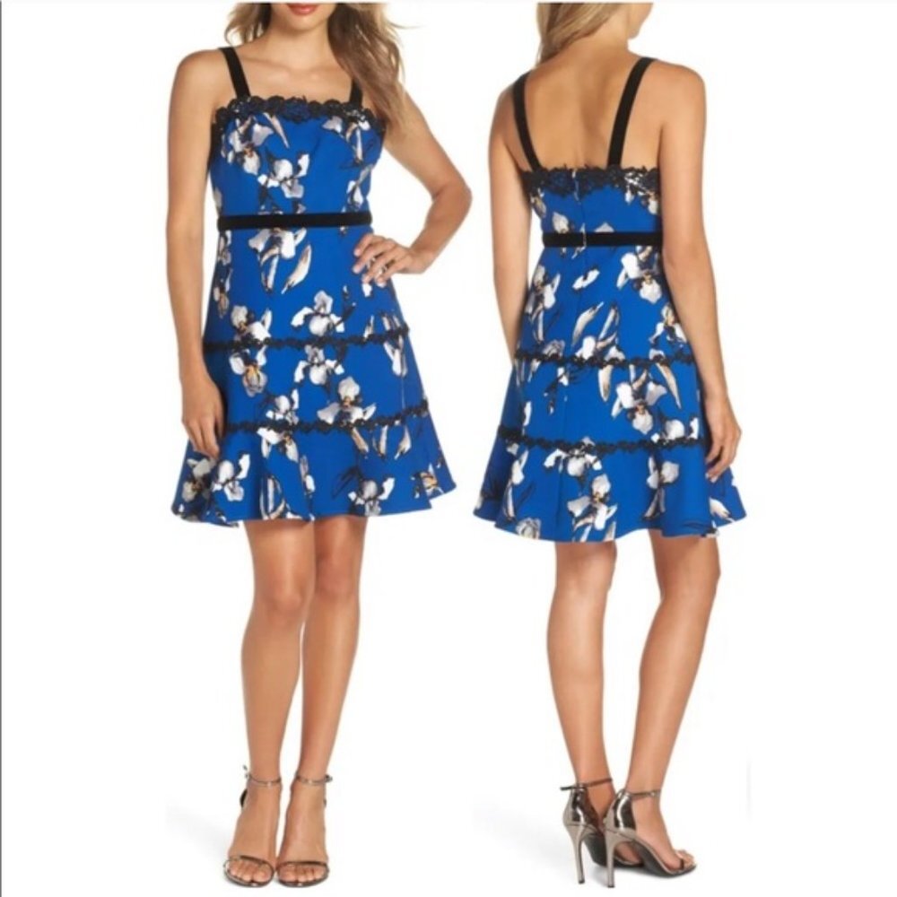 NWT Foxiedox Carmella Lace Fit & Flare Mini Dress